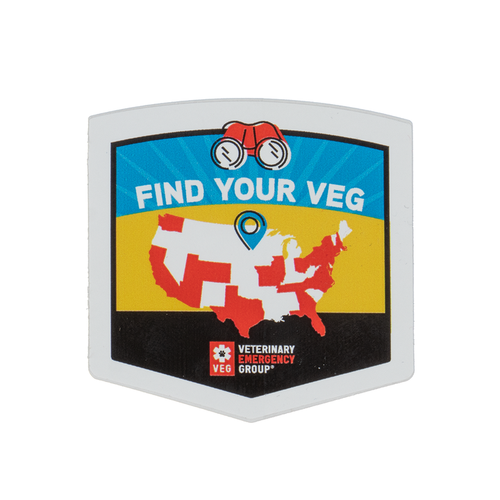 Find Your VEG Sticker